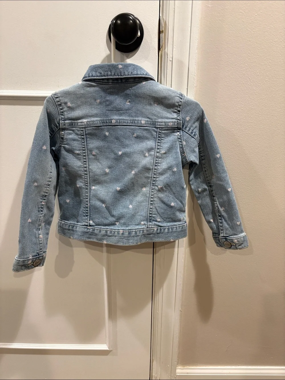 OshKosh B'gosh Light Blue Denim Jacket with Peter Pan Collar